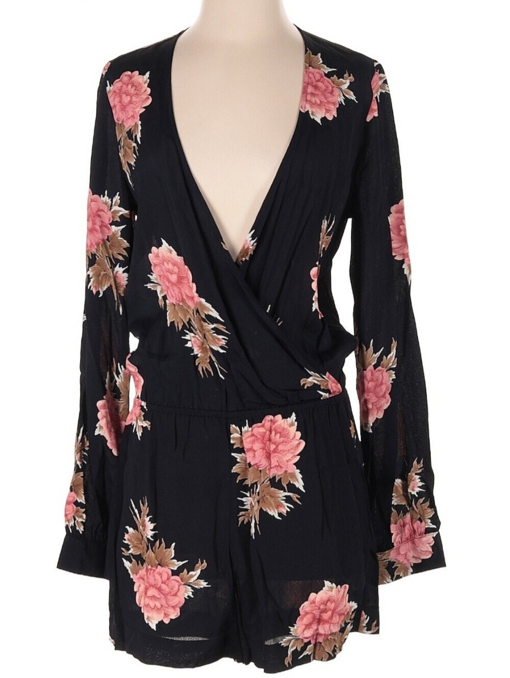 Blue Life Size S Boho Romper